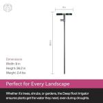 Yard Butler Deep Root Irrigator - Unique Gardening Tool for Irrigation - Deliver Water Directly to Plant Roots - Promote Healthy Growth & Minimize Water Waste - Easy-to-Use Gardening Supplies