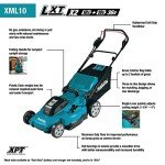 Makita 36V 21" Lawn Mower Kit with Batteries