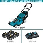 Makita 36V 21" Lawn Mower Kit with Batteries