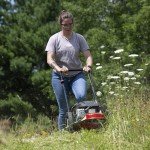 Earthquake Walk-Behind String Mower with 160cc Engine