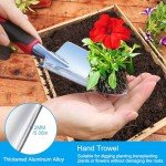 3-Piece Aluminum Garden Tool Set with Non-Slip Handles