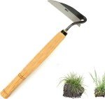 Sharp Japanese Weeding Sickle for Fast Gardening