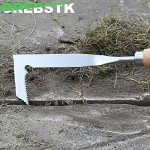 Stainless Steel Crack Weeder with Beech Handle