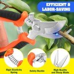 4 Pack Stainless Steel Garden Pruning Shears