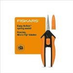 Fiskars 6" Micro-Tip Pruning Snips with Sheath