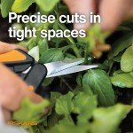 Fiskars 6" Micro-Tip Pruning Snips with Sheath