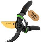 Titanium Bypass Pruning Shears - Heavy Duty Garden Tool