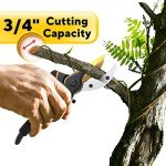 Heavy-Duty Ultra Sharp Bypass Pruning Shears
