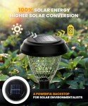 12-Hour Bright Solar Outdoor Lights - 8 Pack