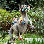 Dinosaur Garden Gnomes Statues for Outdoor Decor