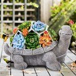 Solar Turtle Garden Statuette with Lights