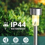 16 Pack Solar Path Lights for Outdoor Gardens