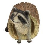 Toscano Bandit Raccoon Garden Statue