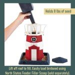 Red and White Lighthouse Birdfeeder by North States
