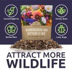 Butterfly & Hummingbird Wildflower Seed Mix - 1 oz