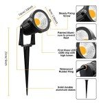 ZUCKEO 5W Waterproof LED Garden Lights - 8 Pack