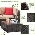 5-Piece All-Weather Patio Furniture Set