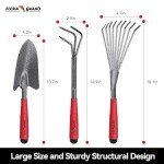 FLORA GUARD 6-Piece Garden Tool Set