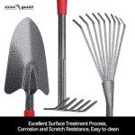 FLORA GUARD 6-Piece Garden Tool Set