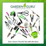 Garden Guru Aluminum Hand Weeder with Ergonomic Handle