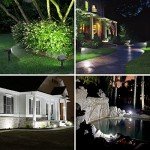 6 Pack Solar Garden Pathway Lights