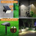 6 Pack Solar Garden Pathway Lights
