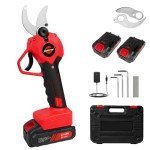 Cordless Electric Pruning Shears with Battery and Blades