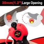 Cordless Electric Pruning Shears with Battery and Blades