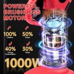 Cordless Electric Pruning Shears with Battery and Blades