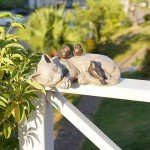 Sleeping Cat Garden Statue - Resin Decor