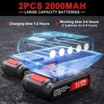 Cordless Electric Pruning Shears with Battery and Blades