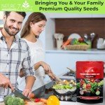 Heirloom Vegetable and Fruit Seeds Variety Pack