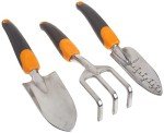 Fiskars Ergo Garden Tool Set - Black/Orange