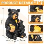 GIGALUMI Bear Solar Garden Statue Light