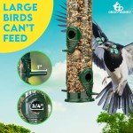 Gray Bunny Metal Bird Feeder Station - 2 Pack