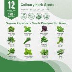 12 Culinary Herb Seeds Variety Pack