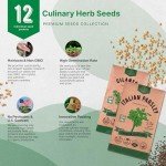 12 Culinary Herb Seeds Variety Pack