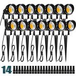 ZUCKEO 10W LED Landscape Spotlights - 14 Pack