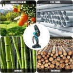 Saker Mini Cordless Chainsaw for Garden Pruning