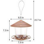 Squirrel-Proof Hanging Bird Feeder for Wild Birds