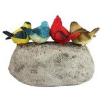 Birdy Welcome Garden Stone Statue by Design Toscano