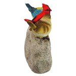 Birdy Welcome Garden Stone Statue by Design Toscano
