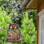 Cute Cat Shaped Squirrel Proof Bird Feeder