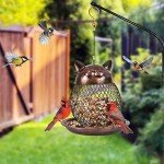 Cute Cat Shaped Squirrel Proof Bird Feeder