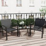 Greesum 3-Piece Outdoor Patio Furniture Set