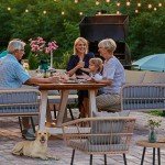 4-Piece Grey Wicker Patio Furniture Set