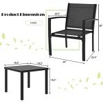 Greesum 3-Piece Outdoor Patio Furniture Set