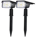Lerekam Solar Outdoor Spotlights - IP65 Waterproof Lights