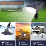Lerekam Solar Outdoor Spotlights - IP65 Waterproof Lights