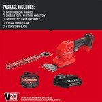 V20 Cordless Grass and Mini Hedge Trimmer Kit